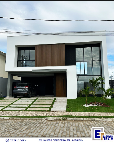 Residência real com esquadrias de alumínio Esquadritech